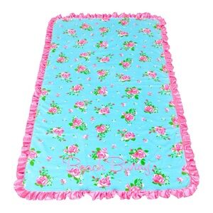 Beach Bunny Sky Blue Garden Beach Towel